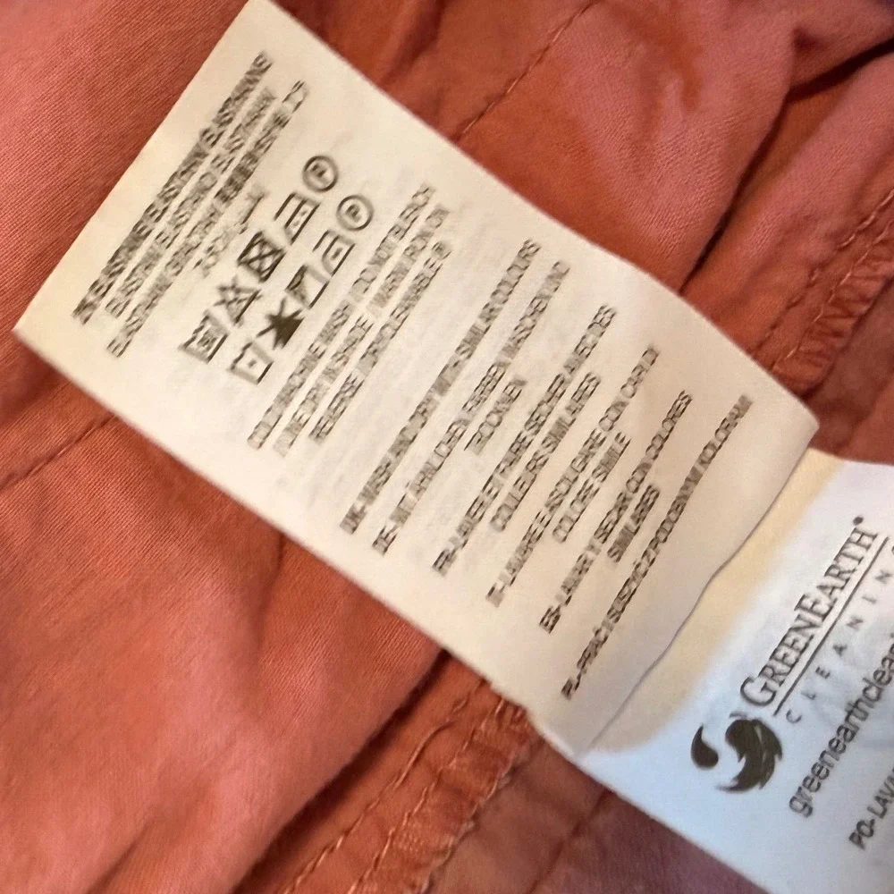 Boden Pink Corduroy Jogger Pants Elastic Waist Ankle Cuff‎ Women's Size 10L